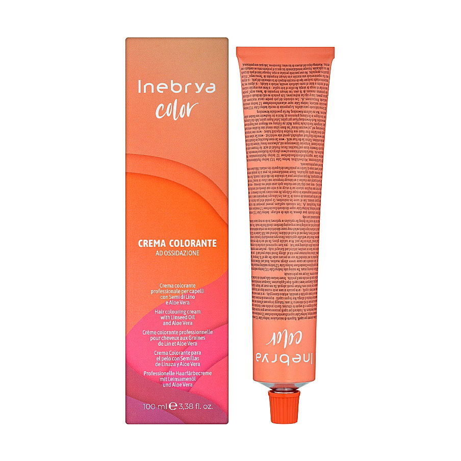Перманентна крем-фарба для волосся Inebrya Color 8/0 Light Blonde, 100 мл